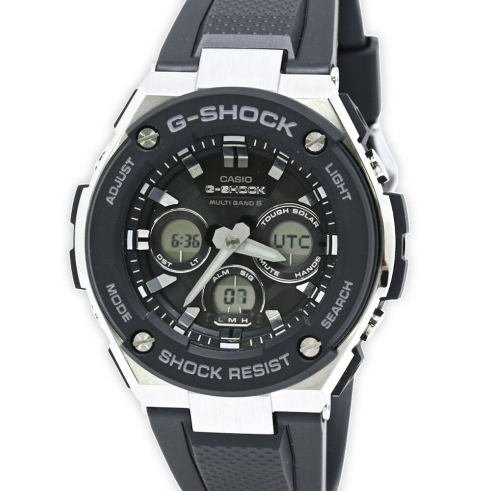 CASIO G-Shock G-STELL GST-W300-1AJF Men's Watch, Resin x Stainless Steel Rubb...